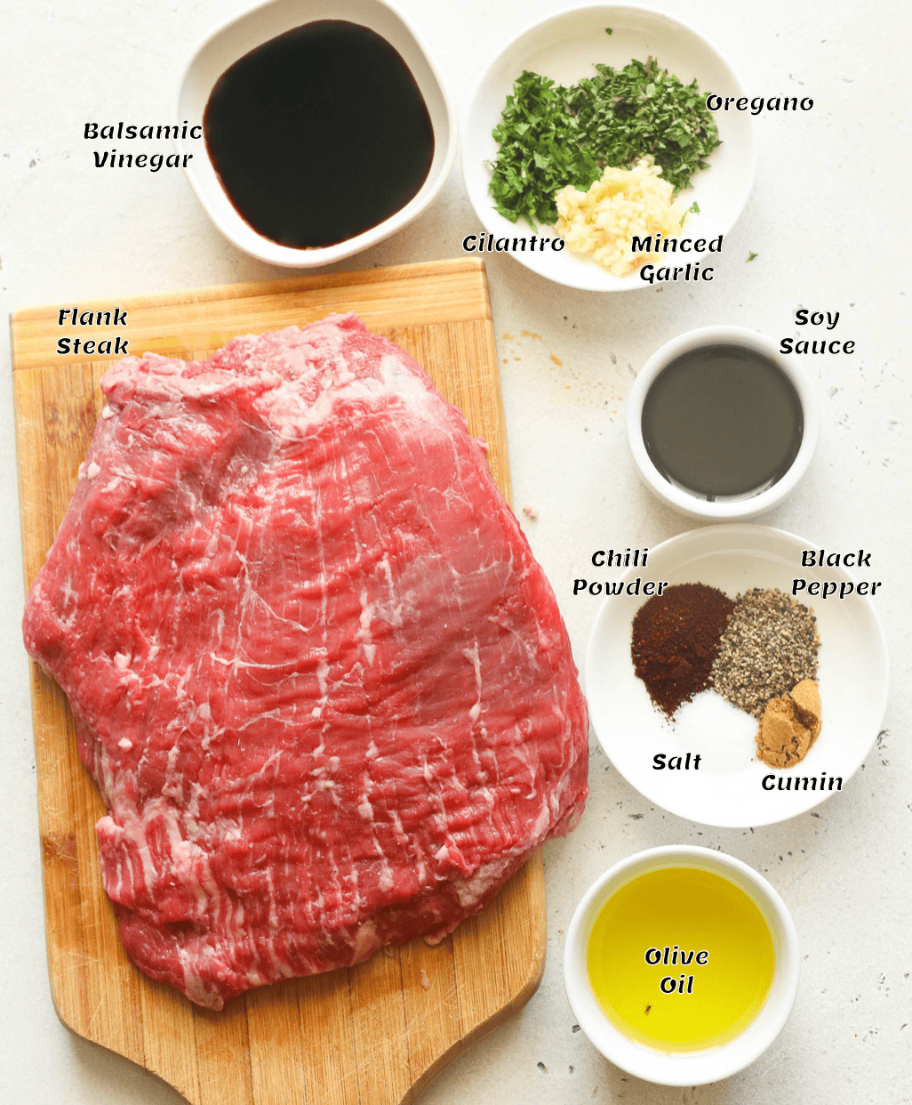 The ingredient list.