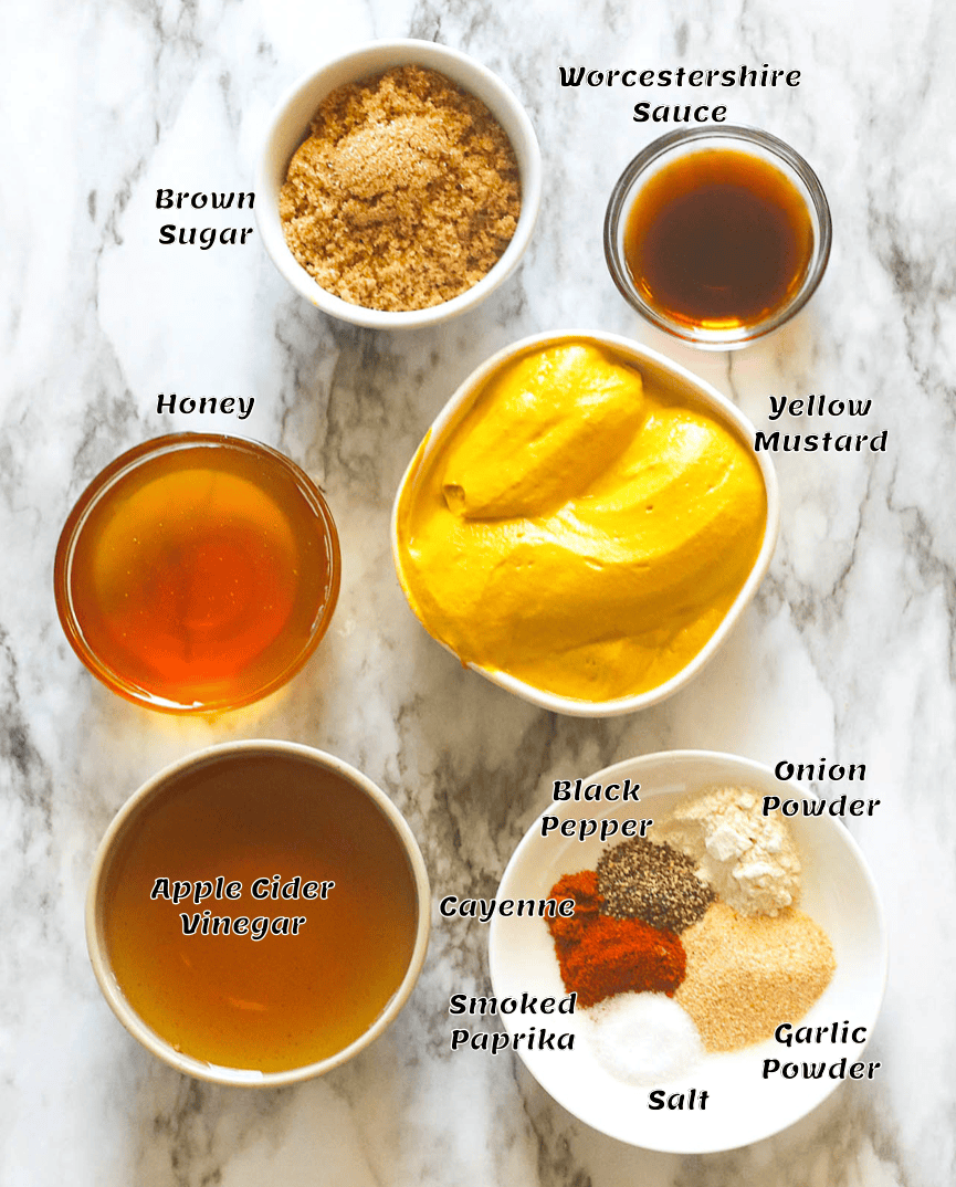 The ingredient list.