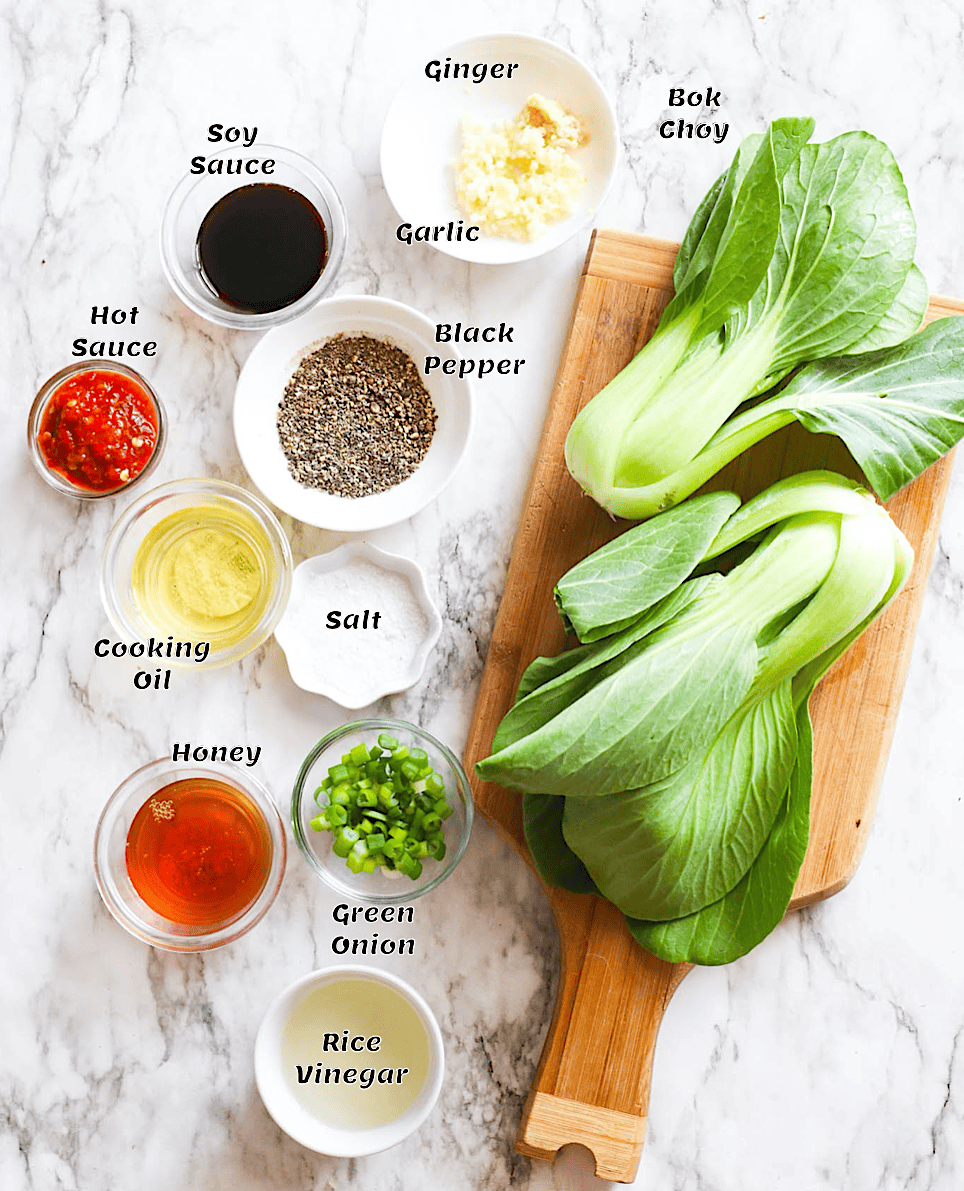 The ingredient list.