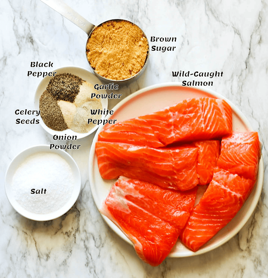 The ingredient list.