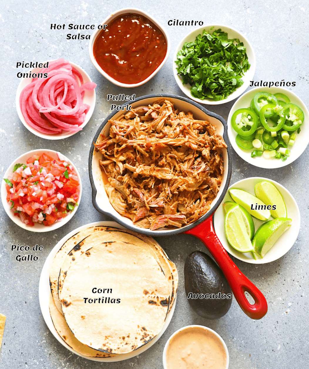 The ingredient list.