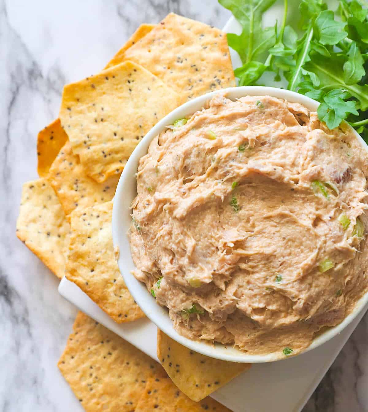 Smoked tuna in dip form ready to enjoy.