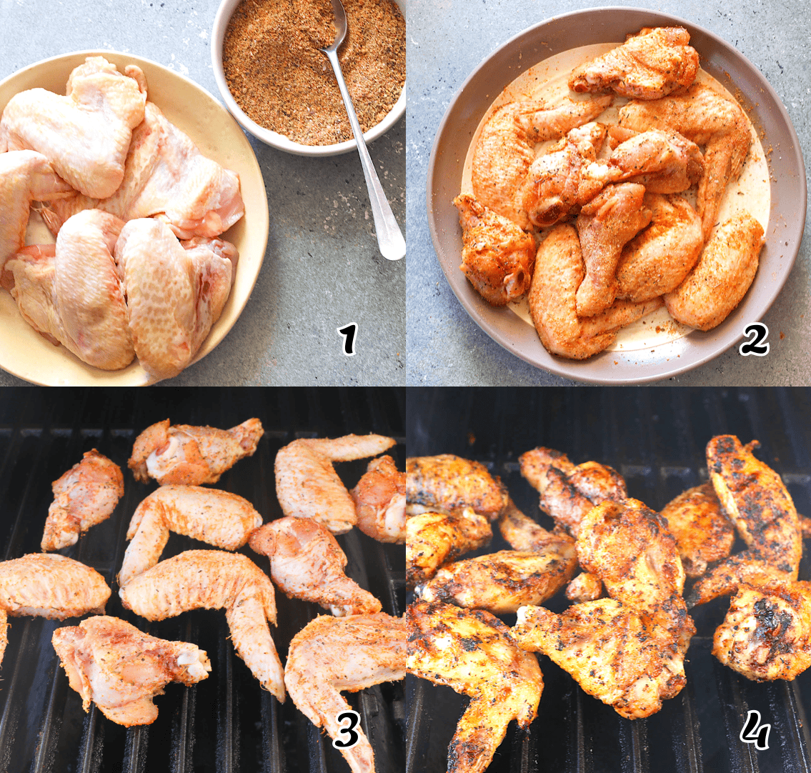 Season and cook in a pellet grill.