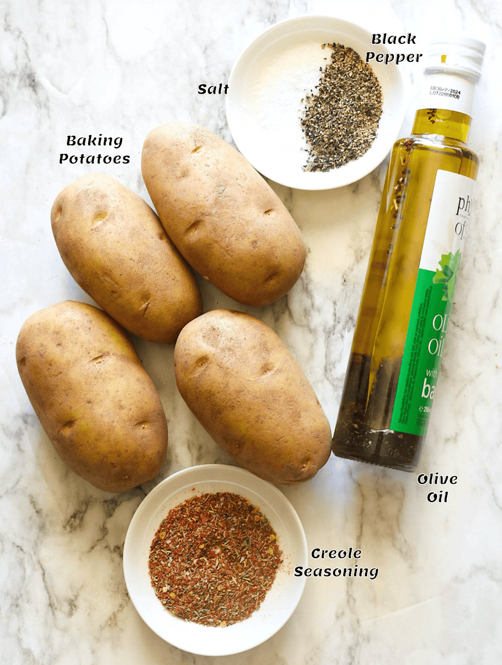 The ingredient list.