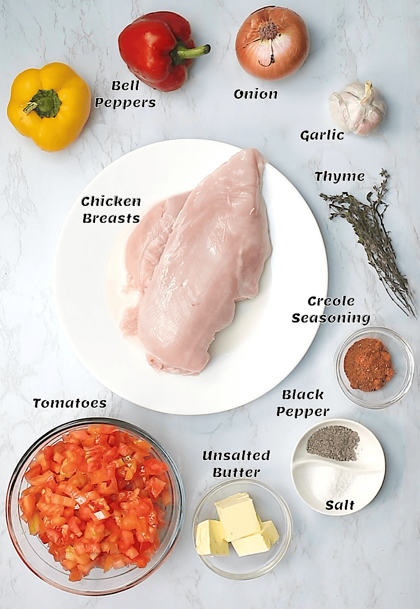 The ingredient list.