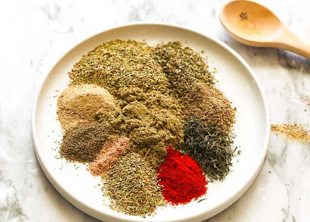 Get the ingredients together and mix well.
