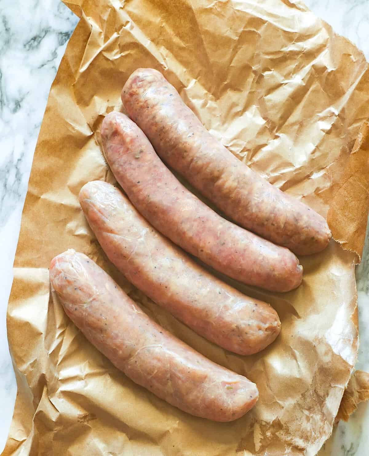 Store-bought hot Italian is an easy cheat.