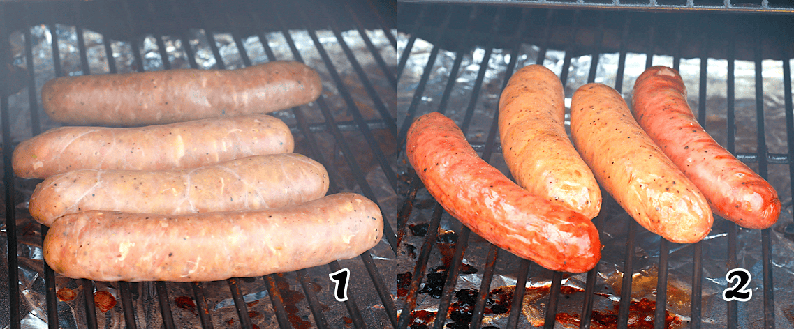 Preheat the pellet grill, and let it smoke until the internal temperature reaches a safe level.