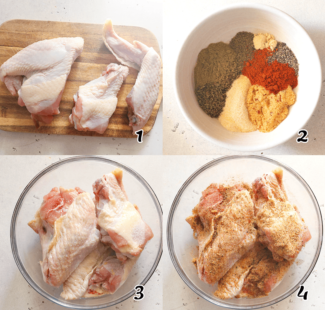Prep, season, and cook it in a pellet grill.