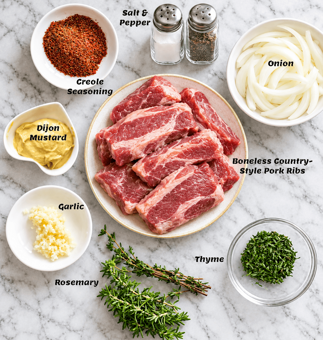 The ingredient list.