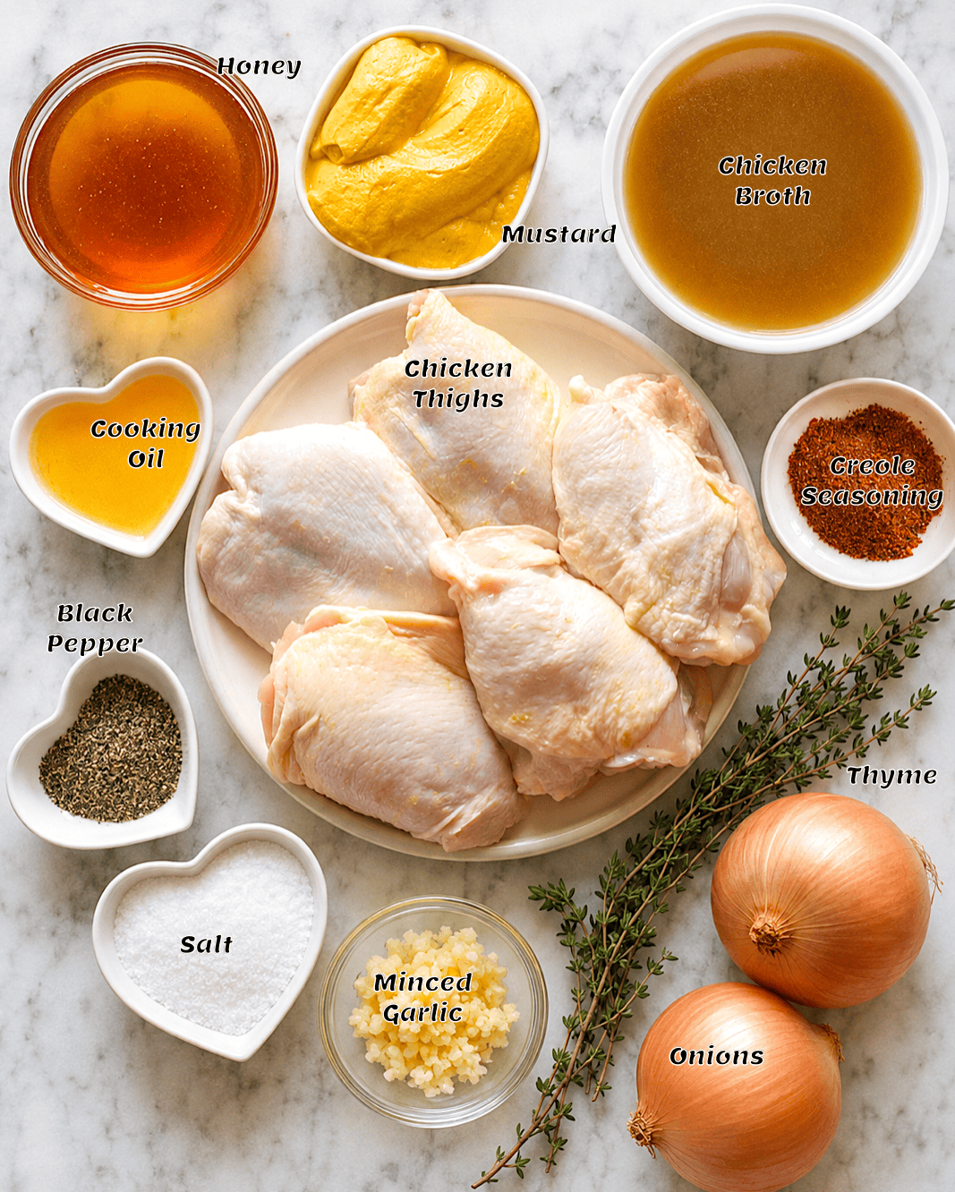 The ingredient list.